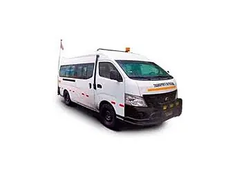 Minibús de DUNIMAR para transporte de personal